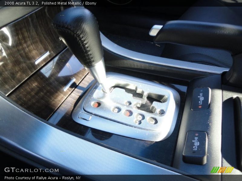 Polished Metal Metallic / Ebony 2008 Acura TL 3.2