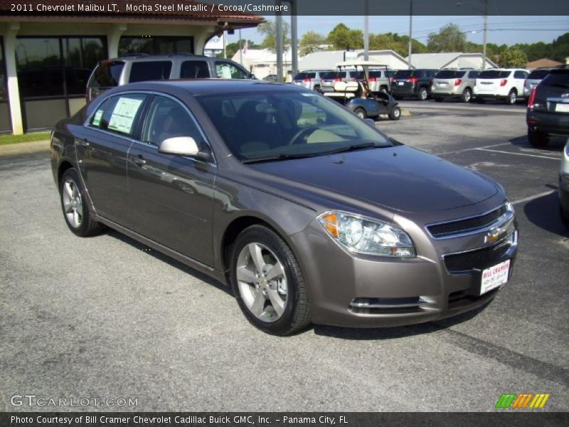 Mocha Steel Metallic / Cocoa/Cashmere 2011 Chevrolet Malibu LT