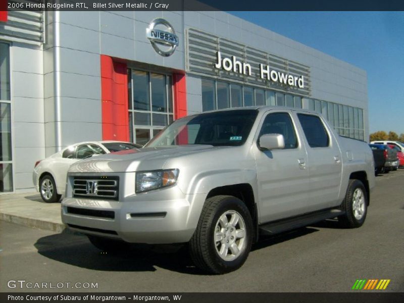 Billet Silver Metallic / Gray 2006 Honda Ridgeline RTL