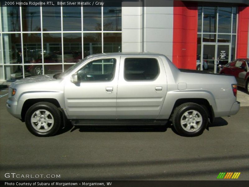 Billet Silver Metallic / Gray 2006 Honda Ridgeline RTL