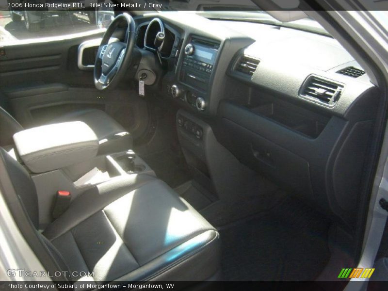 Billet Silver Metallic / Gray 2006 Honda Ridgeline RTL