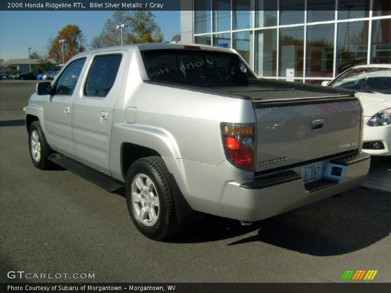 Billet Silver Metallic / Gray 2006 Honda Ridgeline RTL