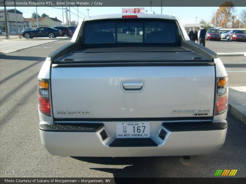 Billet Silver Metallic / Gray 2006 Honda Ridgeline RTL