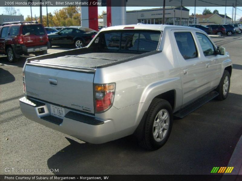 Billet Silver Metallic / Gray 2006 Honda Ridgeline RTL