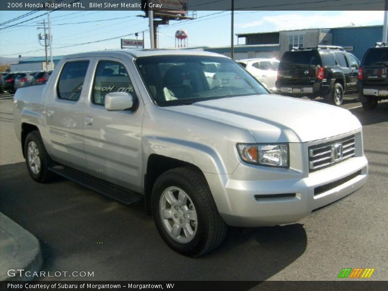Billet Silver Metallic / Gray 2006 Honda Ridgeline RTL