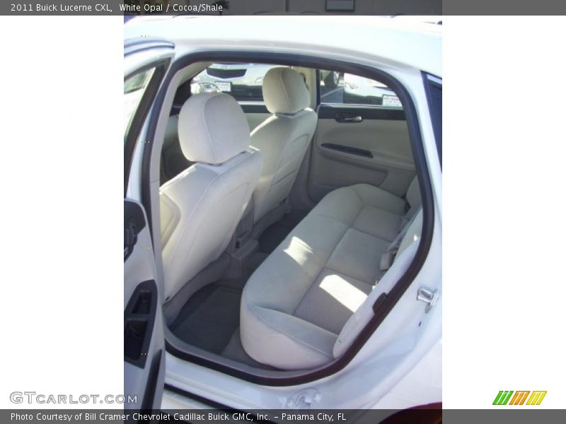 White Opal / Cocoa/Shale 2011 Buick Lucerne CXL