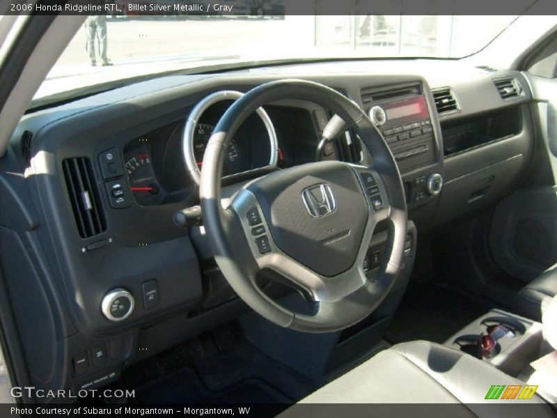 Billet Silver Metallic / Gray 2006 Honda Ridgeline RTL