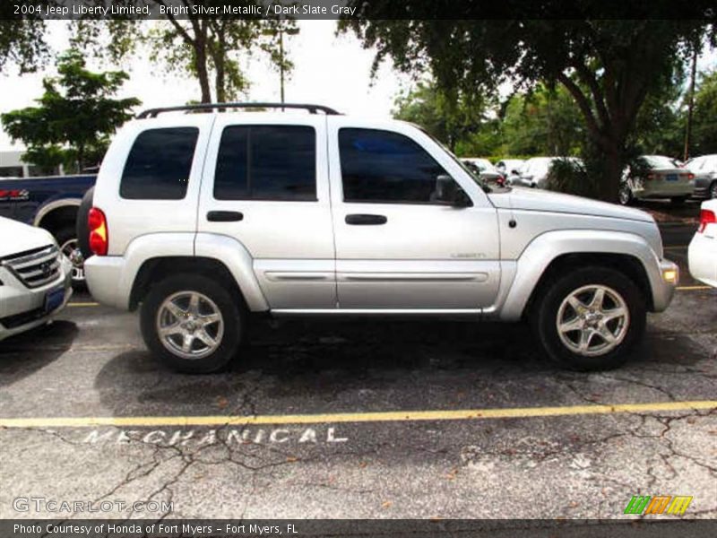 Bright Silver Metallic / Dark Slate Gray 2004 Jeep Liberty Limited
