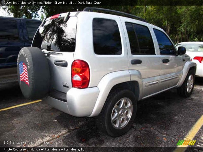 Bright Silver Metallic / Dark Slate Gray 2004 Jeep Liberty Limited