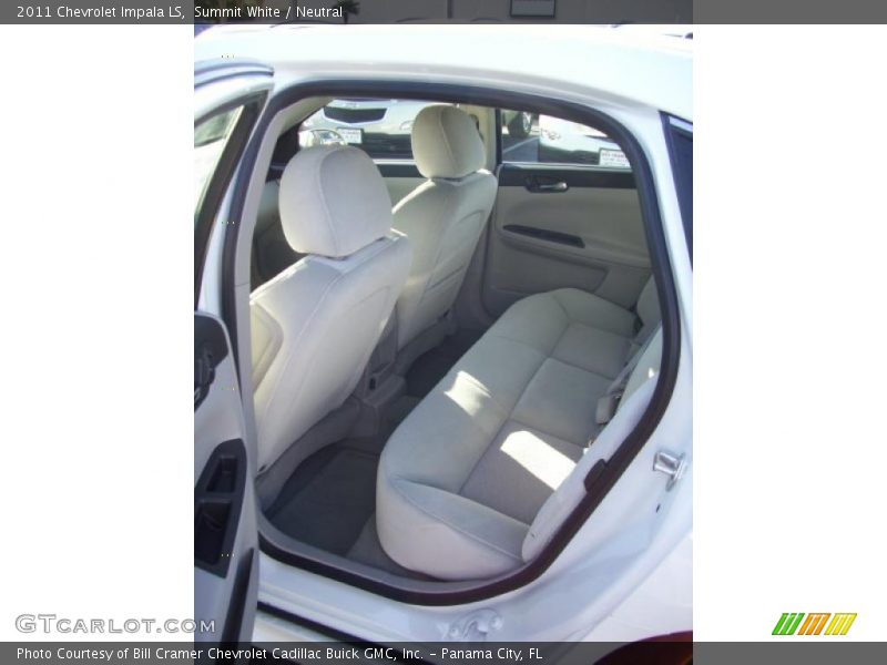 Summit White / Neutral 2011 Chevrolet Impala LS