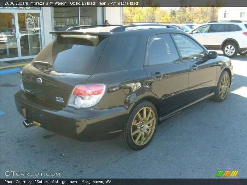 Obsidian Black Pearl / Anthracite Black 2006 Subaru Impreza WRX Wagon