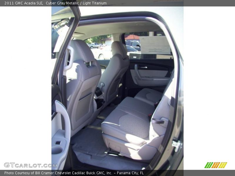 Cyber Gray Metallic / Light Titanium 2011 GMC Acadia SLE
