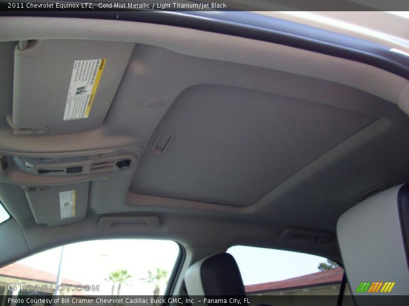 Sunroof of 2011 Equinox LTZ
