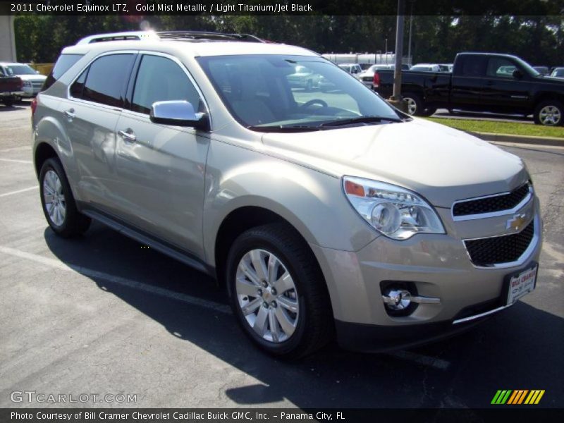 Front 3/4 View of 2011 Equinox LTZ