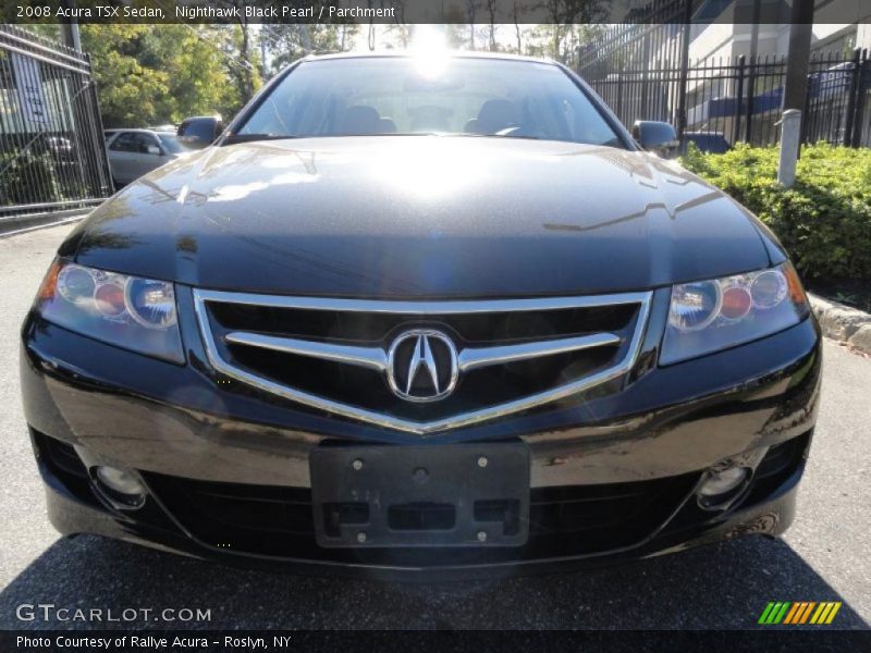 Nighthawk Black Pearl / Parchment 2008 Acura TSX Sedan
