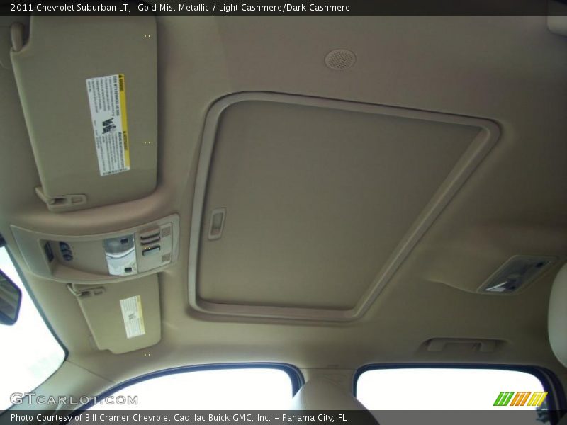 Sunroof of 2011 Suburban LT