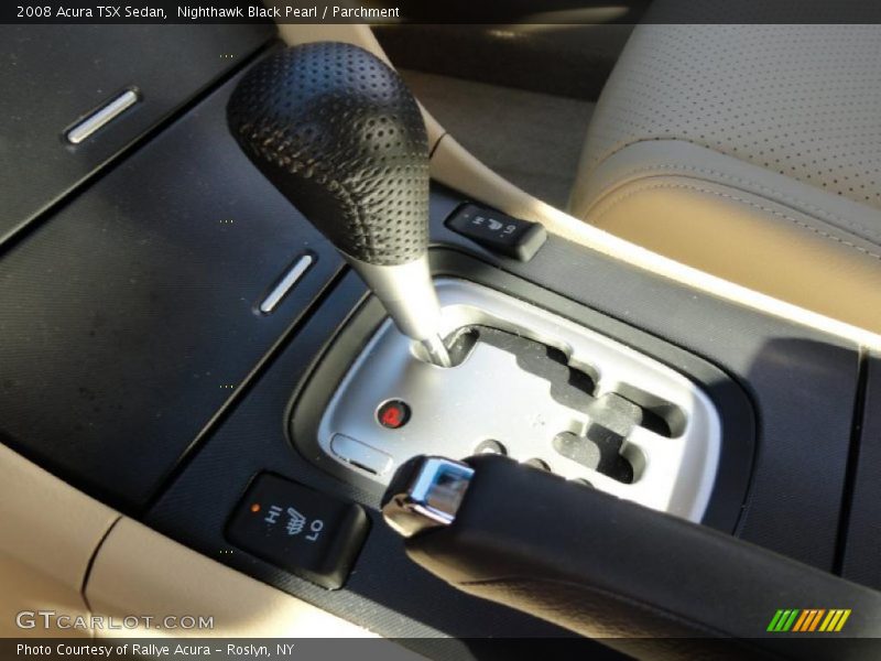 Nighthawk Black Pearl / Parchment 2008 Acura TSX Sedan