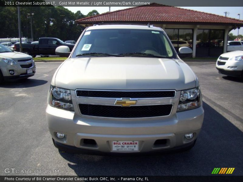 Gold Mist Metallic / Light Cashmere/Dark Cashmere 2011 Chevrolet Suburban LT