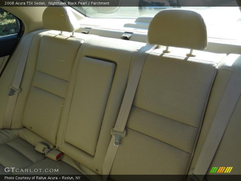 Nighthawk Black Pearl / Parchment 2008 Acura TSX Sedan