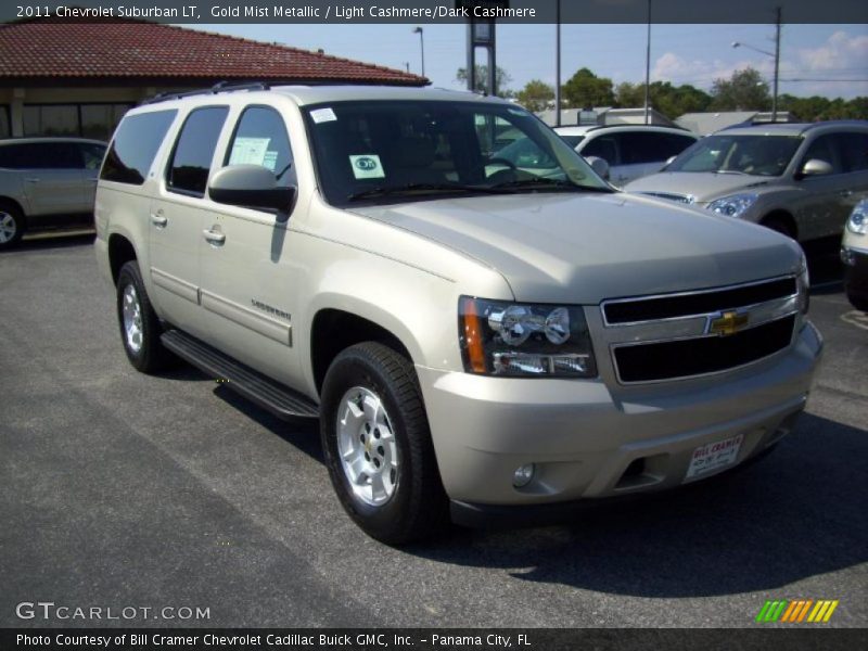 Front 3/4 View of 2011 Suburban LT