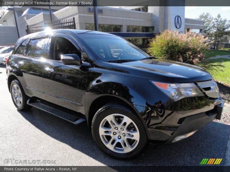 Formal Black / Ebony 2008 Acura MDX Technology