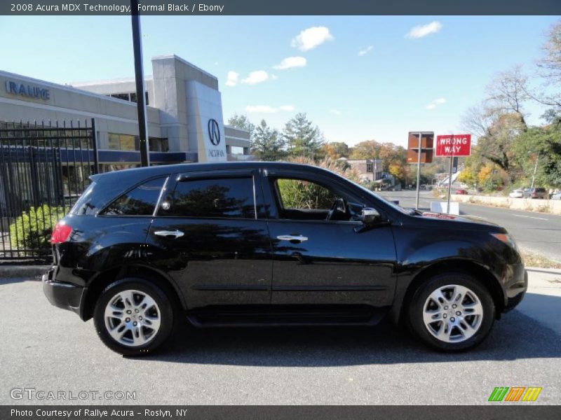 Formal Black / Ebony 2008 Acura MDX Technology