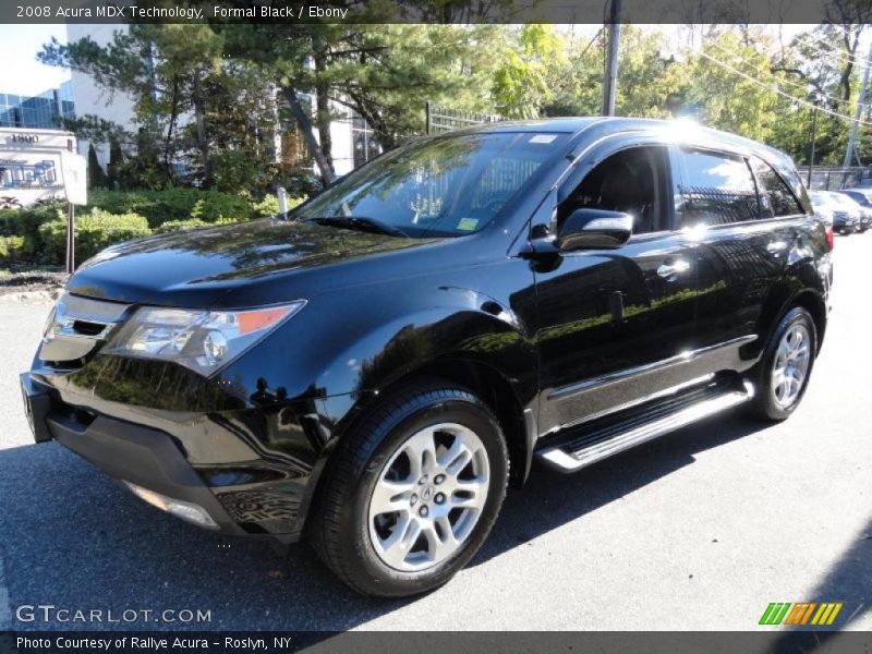 Formal Black / Ebony 2008 Acura MDX Technology