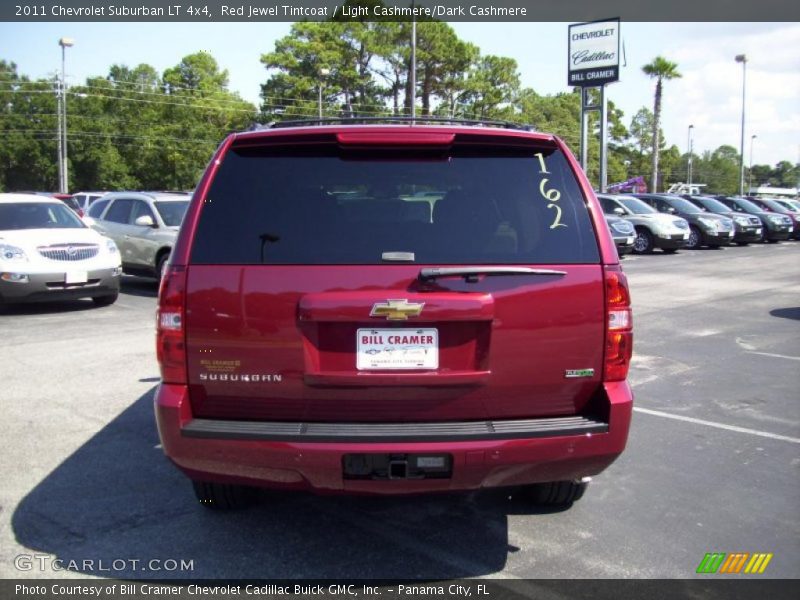Red Jewel Tintcoat / Light Cashmere/Dark Cashmere 2011 Chevrolet Suburban LT 4x4