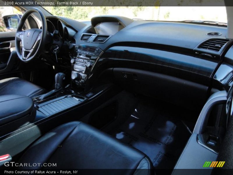  2008 MDX Technology Ebony Interior