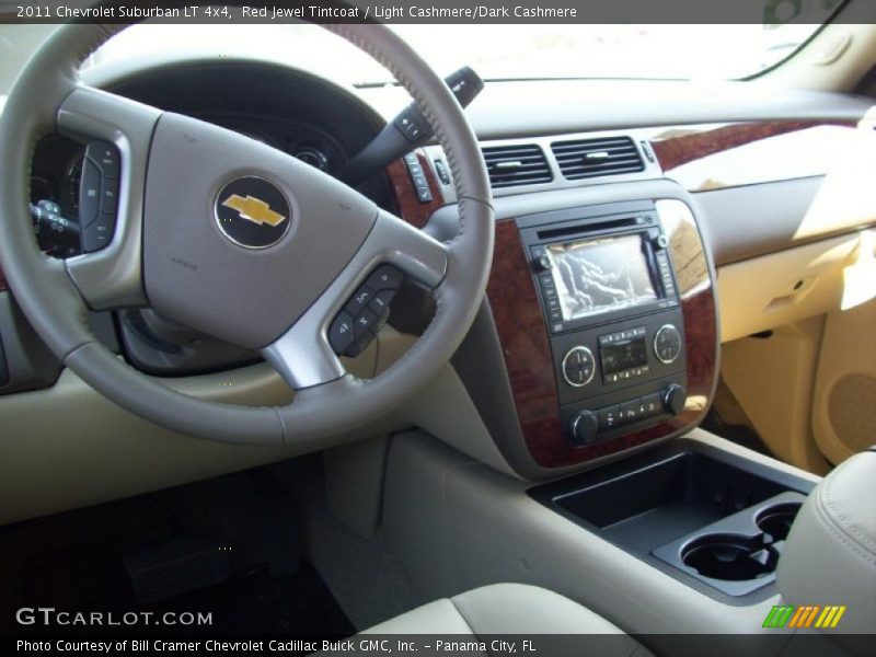 Dashboard of 2011 Suburban LT 4x4
