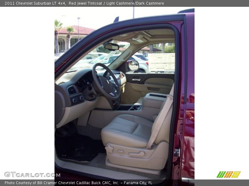 Red Jewel Tintcoat / Light Cashmere/Dark Cashmere 2011 Chevrolet Suburban LT 4x4