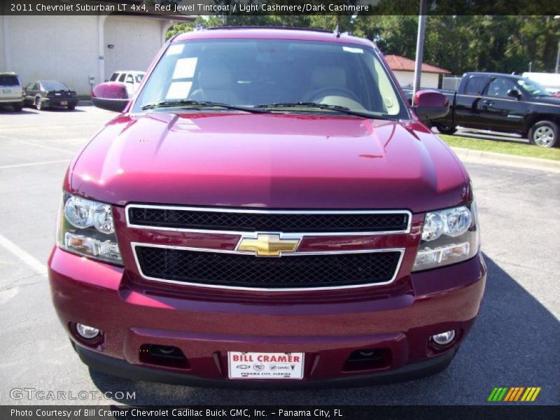 Red Jewel Tintcoat / Light Cashmere/Dark Cashmere 2011 Chevrolet Suburban LT 4x4