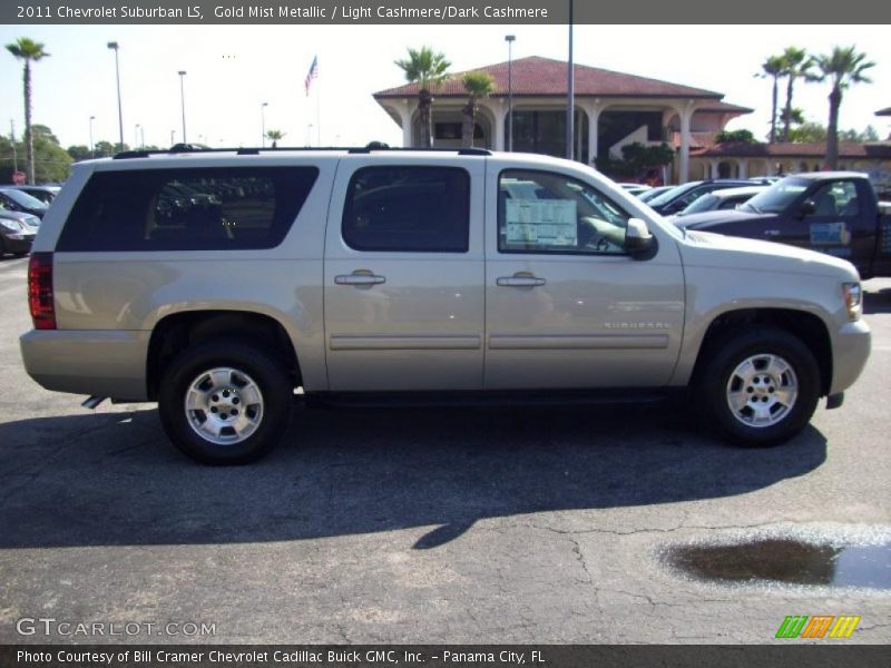 Gold Mist Metallic / Light Cashmere/Dark Cashmere 2011 Chevrolet Suburban LS