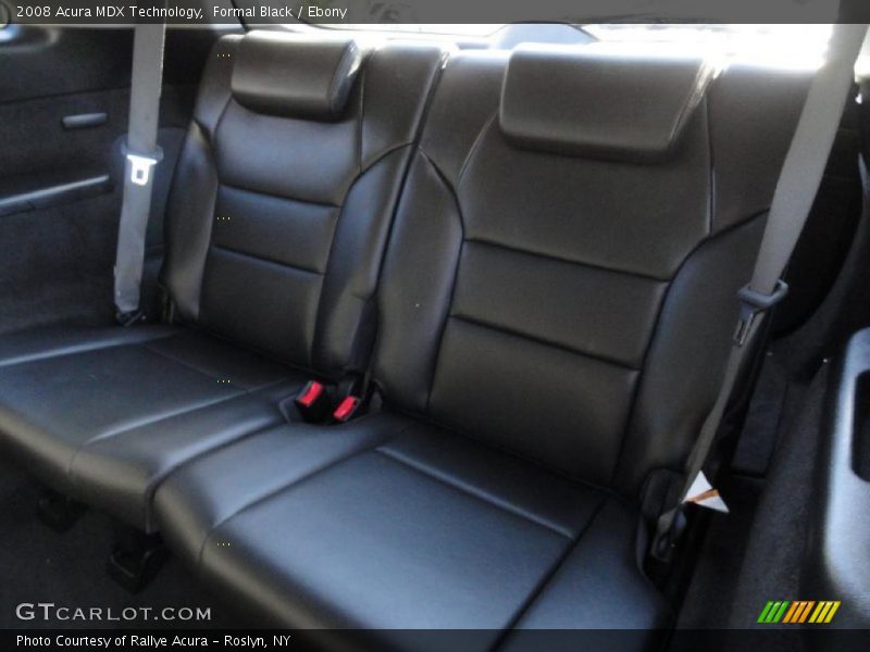  2008 MDX Technology Ebony Interior