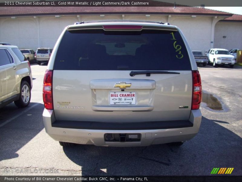 Gold Mist Metallic / Light Cashmere/Dark Cashmere 2011 Chevrolet Suburban LS