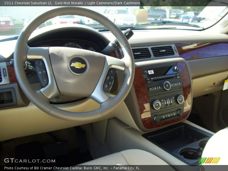 Gold Mist Metallic / Light Cashmere/Dark Cashmere 2011 Chevrolet Suburban LS