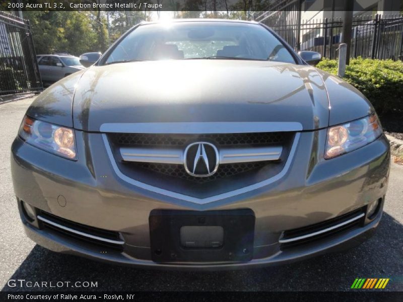 Carbon Bronze Metallic / Taupe 2008 Acura TL 3.2