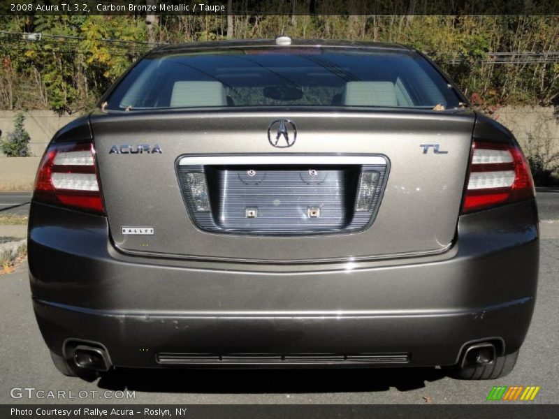 Carbon Bronze Metallic / Taupe 2008 Acura TL 3.2