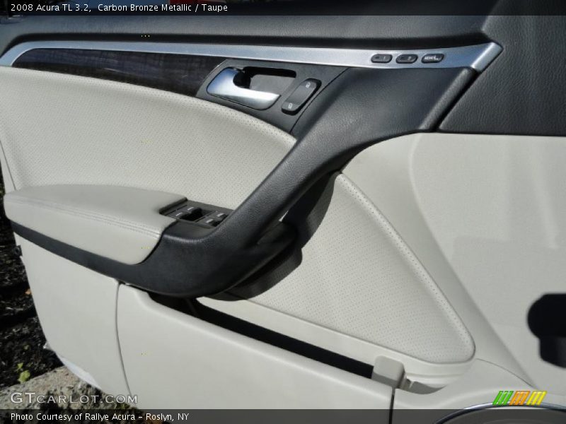 Carbon Bronze Metallic / Taupe 2008 Acura TL 3.2