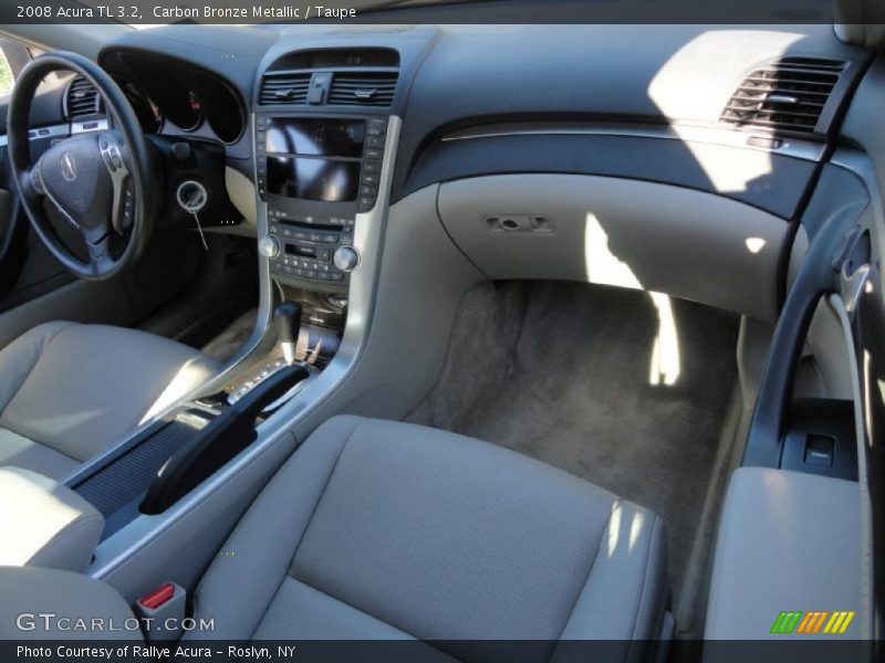 Carbon Bronze Metallic / Taupe 2008 Acura TL 3.2