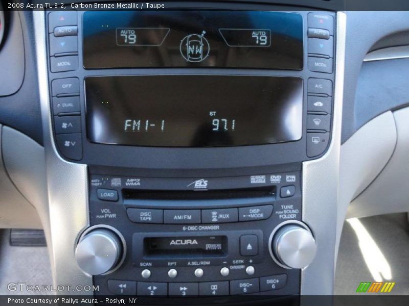 Carbon Bronze Metallic / Taupe 2008 Acura TL 3.2