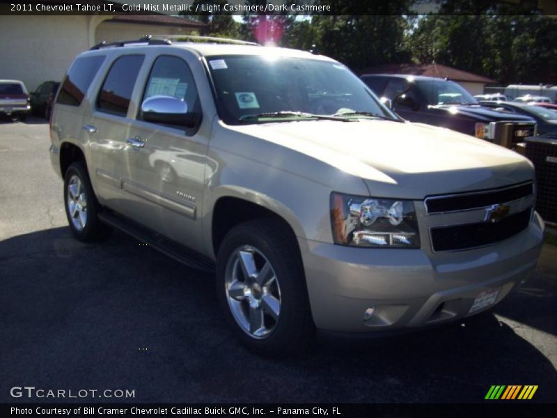 Gold Mist Metallic / Light Cashmere/Dark Cashmere 2011 Chevrolet Tahoe LT