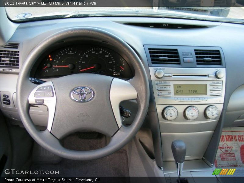 Classic Silver Metallic / Ash 2011 Toyota Camry LE