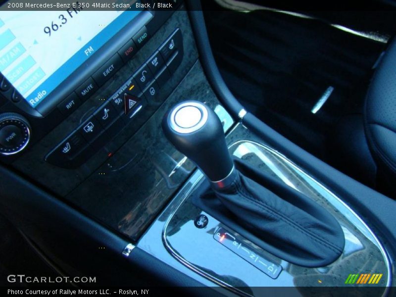 Black / Black 2008 Mercedes-Benz E 350 4Matic Sedan