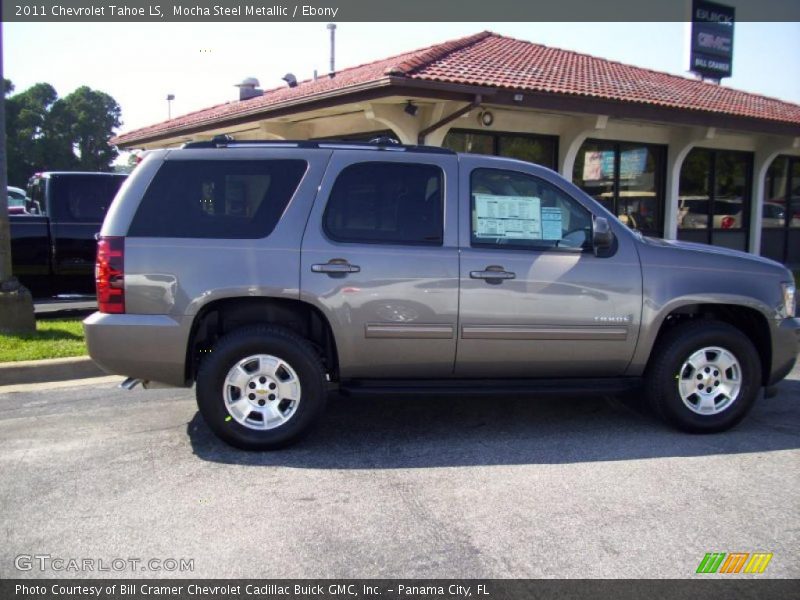 Mocha Steel Metallic / Ebony 2011 Chevrolet Tahoe LS