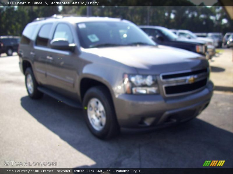 Mocha Steel Metallic / Ebony 2011 Chevrolet Tahoe LS