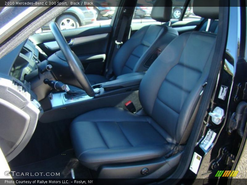 Black / Black 2010 Mercedes-Benz C 300 Sport