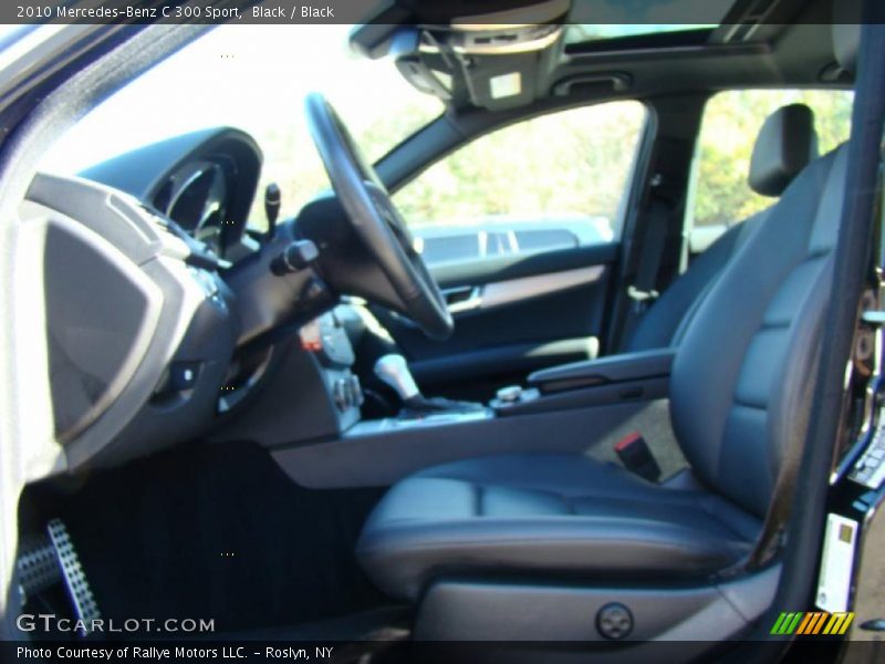 Black / Black 2010 Mercedes-Benz C 300 Sport