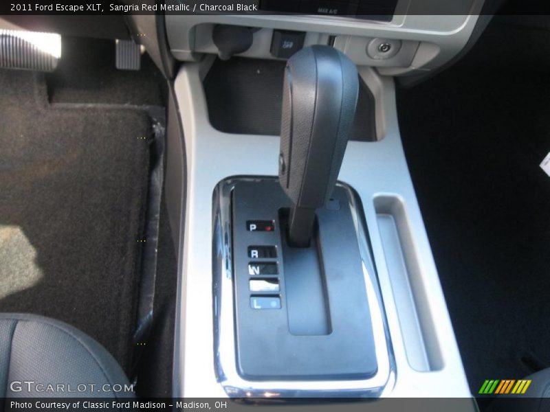 Sangria Red Metallic / Charcoal Black 2011 Ford Escape XLT