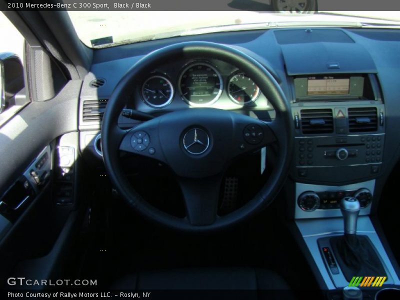 Black / Black 2010 Mercedes-Benz C 300 Sport